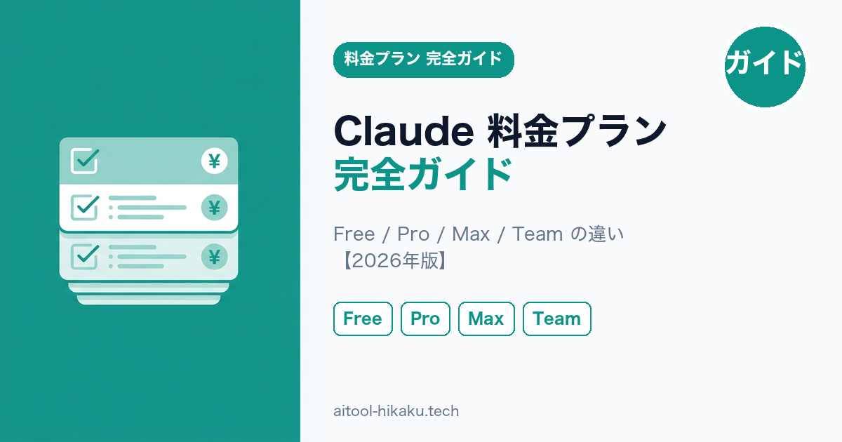 Claude料金ガイド記事のアイキャッチ