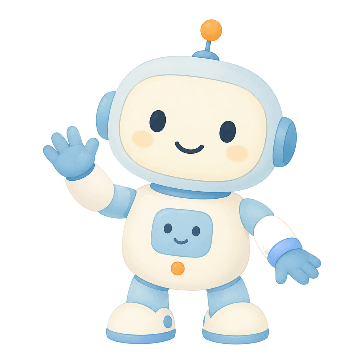 あいぼうAIロボットのイラスト